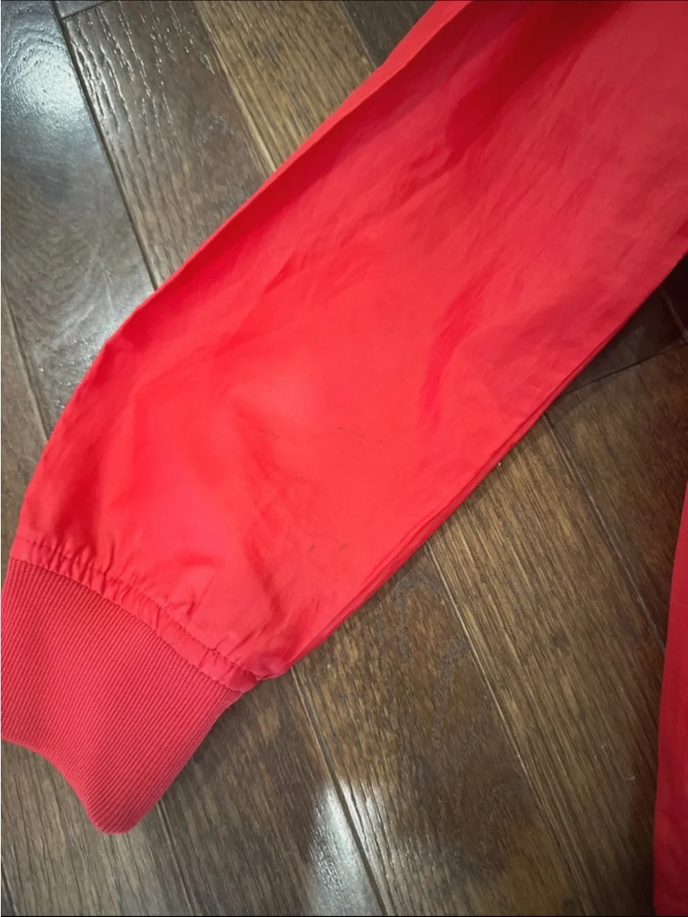 Red Nebraska Huskers V-Neck Pullover Jacket